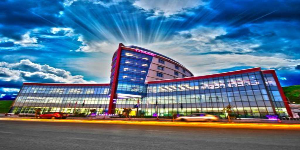 Titanic Hotel & Spa Sulaymaniyah Екстер'єр фото The headquarters of Turkmen Airlines in Ashgabat
